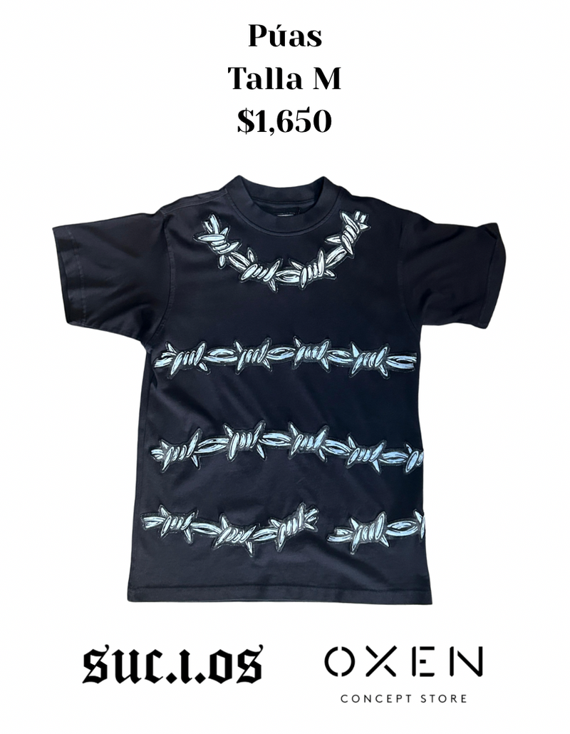 Playera púas