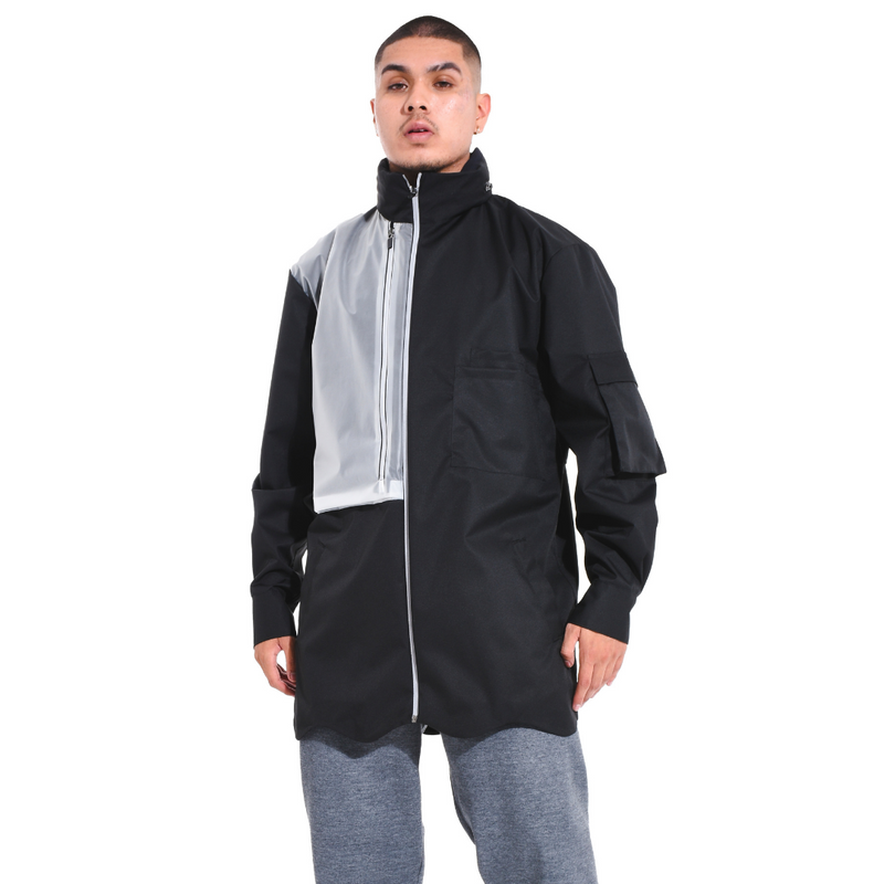 ONDAS RAINCOAT BLACK