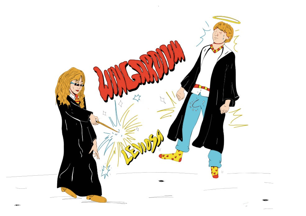 PLAYERA WINGARDIUM LEVIOSA