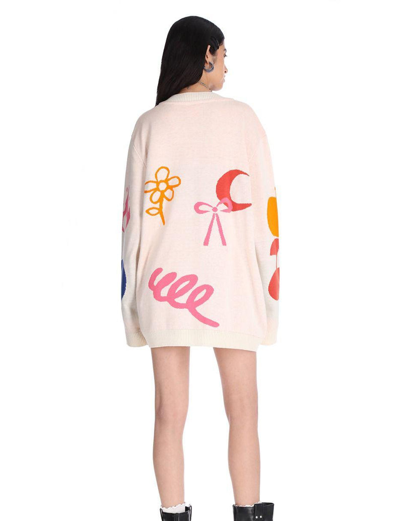 Paayyss cárdigan snaky snake