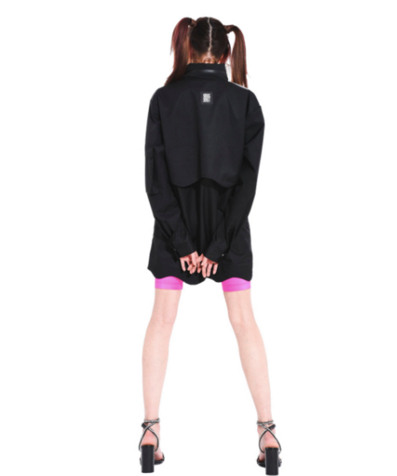 ONDAS RAINCOAT BLACK